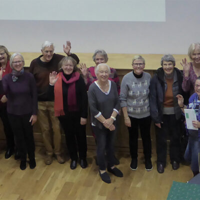 Volunteers at Athelstan Museum