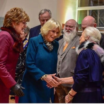 Duchess of Cornwall visits Athelstan museum