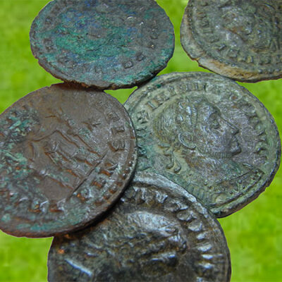 Ancient coin hoard
